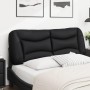 Cabecero de cama acolchado cuero sintético negro 140 cm de , Cabeceros y pies de cama - Ref: Foro24-374583, Precio: 88,12 €, ...
