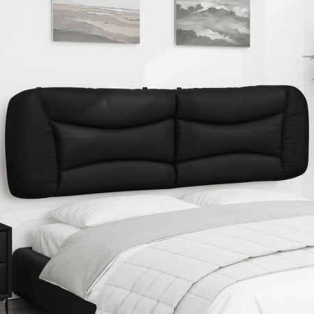 Cabecero de cama acolchado cuero sintético negro 180 cm de , Cabeceros y pies de cama - Ref: Foro24-374607, Precio: 78,54 €, ...