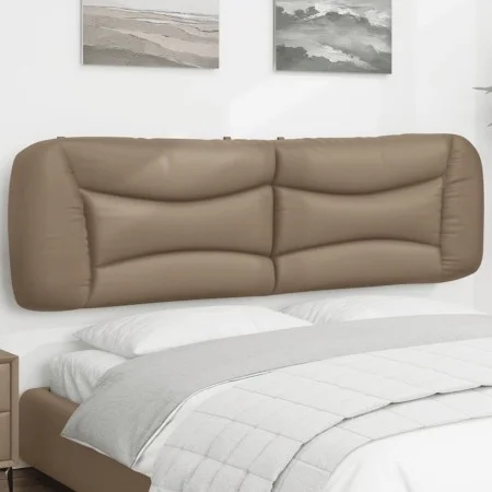 Cabecero de cama acolchado cuero sintético capuchino 180 cm de , Cabeceros y pies de cama - Ref: Foro24-374611, Precio: 77,05...