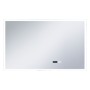 Espejo de baño con LED, sensor táctil y reloj 100x60 cm de vidaXL, Espejos - Ref: Foro24-144739, Precio: 134,70 €, Descuento: %