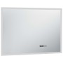 Espejo de baño con LED, sensor táctil y reloj 100x60 cm de vidaXL, Espejos - Ref: Foro24-144739, Precio: 134,70 €, Descuento: %