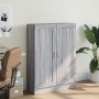Armario de madera de ingeniería gris sonoma 82,5x30,5x115 cm de , Librerías y estanterías - Ref: Foro24-833787, Precio: 77,61...