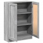 Armario de madera de ingeniería gris sonoma 82,5x30,5x115 cm de , Librerías y estanterías - Ref: Foro24-833787, Precio: 77,61...