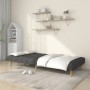 Sofá cama de 2 plazas tela gris oscuro de , Sofás - Ref: Foro24-375827, Precio: 248,00 €, Descuento: %