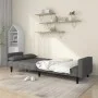Sofá cama de 2 plazas con dos almohadas tela gris claro de , Sofás - Ref: Foro24-375833, Precio: 281,59 €, Descuento: %