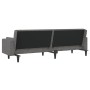 Sofá cama de 2 plazas con dos almohadas tela gris claro de , Sofás - Ref: Foro24-375833, Precio: 286,56 €, Descuento: %