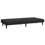 Sofá cama de 2 plazas terciopelo negro de , Sofás - Ref: Foro24-375844, Precio: 244,69 €, Descuento: %