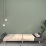 Sofá cama de 2 plazas tela gris claro de , Sofás - Ref: Foro24-375852, Precio: 274,80 €, Descuento: %