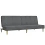 Sofá cama de 2 plazas tela gris claro de , Sofás - Ref: Foro24-375865, Precio: 238,89 €, Descuento: %