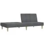Sofá cama de 2 plazas tela gris claro de , Sofás - Ref: Foro24-375865, Precio: 238,89 €, Descuento: %