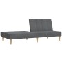 Sofá cama de 2 plazas tela gris claro de , Sofás - Ref: Foro24-375865, Precio: 243,04 €, Descuento: %