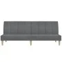 Sofá cama de 2 plazas tela gris claro de , Sofás - Ref: Foro24-375865, Precio: 238,89 €, Descuento: %