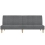 Sofá cama de 2 plazas tela gris claro de , Sofás - Ref: Foro24-375865, Precio: 243,04 €, Descuento: %