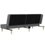 Sofá cama de 2 plazas tela gris claro de , Sofás - Ref: Foro24-375865, Precio: 243,04 €, Descuento: %