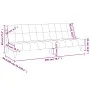 Sofá cama de 2 plazas tela gris claro de , Sofás - Ref: Foro24-375865, Precio: 238,89 €, Descuento: %