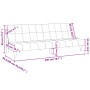 Sofá cama de 2 plazas tela gris claro de , Sofás - Ref: Foro24-375865, Precio: 243,04 €, Descuento: %