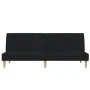 2 seater black fabric sofa bed by , Sofas - Ref: Foro24-375867, Price: 232,15 €, Discount: %