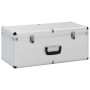 Cajas de almacenamiento 3 unidades aluminio plateado de vidaXL, Cajas de herramientas - Ref: Foro24-91852, Precio: 213,90 €, ...