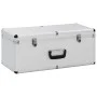 Cajas de almacenamiento 3 unidades aluminio plateado de vidaXL, Cajas de herramientas - Ref: Foro24-91852, Precio: 209,95 €, ...
