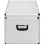 Cajas de almacenamiento 3 unidades aluminio plateado de vidaXL, Cajas de herramientas - Ref: Foro24-91852, Precio: 213,90 €, ...