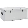 Cajas de almacenamiento 3 unidades aluminio plateado de vidaXL, Cajas de herramientas - Ref: Foro24-91852, Precio: 213,90 €, ...