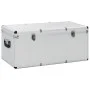Cajas de almacenamiento 3 unidades aluminio plateado de vidaXL, Cajas de herramientas - Ref: Foro24-91852, Precio: 209,95 €, ...