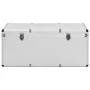 Cajas de almacenamiento 3 unidades aluminio plateado de vidaXL, Cajas de herramientas - Ref: Foro24-91852, Precio: 209,95 €, ...