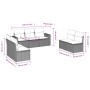 Set sofás de jardín 7 piezas y cojines ratán sintético beige de , Conjuntos de jardín - Ref: Foro24-3218818, Precio: 432,21 €...