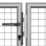 Gartentor aus verzinktem Stahl Silber 306x125 cm von vidaXL, Gartentore - Ref: Foro24-144761, Preis: 262,62 €, Rabatt: %