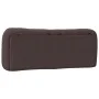 Cabecero de cama acolchado tela marrón oscuro 140 cm de , Cabeceros y pies de cama - Ref: Foro24-374579, Precio: 76,69 €, Des...