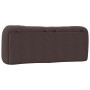 Cabecero de cama acolchado tela marrón oscuro 140 cm de , Cabeceros y pies de cama - Ref: Foro24-374579, Precio: 77,55 €, Des...