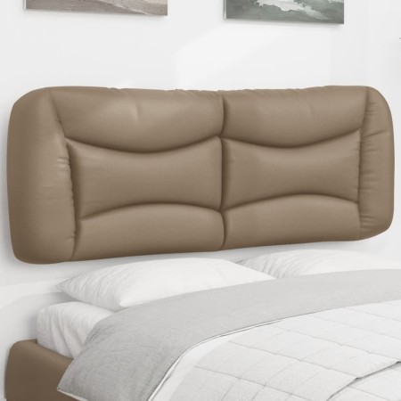 Cabecero de cama acolchado cuero sintético capuchino 140 cm de , Cabeceros y pies de cama - Ref: Foro24-374587, Precio: 82,90...