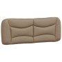 Cabecero de cama acolchado cuero sintético capuchino 140 cm de , Cabeceros y pies de cama - Ref: Foro24-374587, Precio: 82,90...