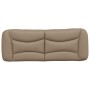 Cabecero de cama acolchado cuero sintético capuchino 140 cm de , Cabeceros y pies de cama - Ref: Foro24-374587, Precio: 82,90...