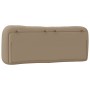 Cabecero de cama acolchado cuero sintético capuchino 140 cm de , Cabeceros y pies de cama - Ref: Foro24-374587, Precio: 82,90...