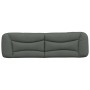 Cabecero de cama acolchado tela gris oscuro 180 cm de , Cabeceros y pies de cama - Ref: Foro24-374601, Precio: 67,48 €, Descu...