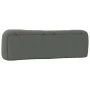Padded headboard dark gray fabric 180 cm by , Headboards and footboards - Ref: Foro24-374601, Price: 60,78 €, Discount: %
