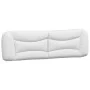 Weißes gepolstertes Bettkopfteil aus Kunstleder, 180 cm von , Kopf- und Fußteile - Ref: Foro24-374608, Preis: 77,97 €, Rabatt: %