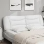 Weißes gepolstertes Bettkopfteil aus Kunstleder, 180 cm von , Kopf- und Fußteile - Ref: Foro24-374608, Preis: 77,97 €, Rabatt: %