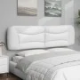 Weißes gepolstertes Bettkopfteil aus Kunstleder, 180 cm von , Kopf- und Fußteile - Ref: Foro24-374608, Preis: 77,97 €, Rabatt: %