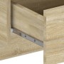 Mesita de noche de pared 2 uds color roble Sonoma de vidaXL, Mesitas de noche - Ref: Foro24-810942, Precio: 52,57 €, Descuent...