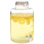 Dispensador de agua XXL con grifo vidrio transparente 8 L de vidaXL, Dispensadores de bebidas - Ref: Foro24-50829, Precio: 36...