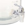 Dispensador de agua XXL con grifo vidrio transparente 8 L de vidaXL, Dispensadores de bebidas - Ref: Foro24-50829, Precio: 36...