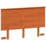 Bettkopfteil aus massivem, wachsbraunem Kiefernholz, 120 cm von , Kopf- und Fußteile - Ref: Foro24-844372, Preis: 46,81 €, Ra...