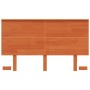 Cabecero de cama madera maciza de pino marrón cera 120 cm de , Cabeceros y pies de cama - Ref: Foro24-844372, Precio: 47,31 €...