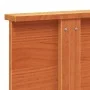 Bettkopfteil aus massivem, wachsbraunem Kiefernholz, 120 cm von , Kopf- und Fußteile - Ref: Foro24-844372, Preis: 46,81 €, Ra...