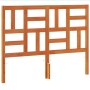 Cabecero de cama madera maciza de pino marrón cera 150 cm de , Cabeceros y pies de cama - Ref: Foro24-844262, Precio: 47,03 €...