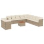 Set de sofás de jardín 12 pzas y cojines ratán sintético marrón de , Conjuntos de jardín - Ref: Foro24-3223727, Precio: 827,1...