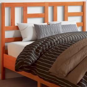 Cabecero de cama madera maciza de pino marrón cera 180 cm de , Cabeceros y pies de cama - Ref: Foro24-844264, Precio: 50,20 €...