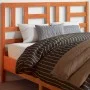 Wax brown solid pine wood bed headboard 180 cm by , Headboards and footboards - Ref: Foro24-844264, Price: 49,66 €, Discount: %